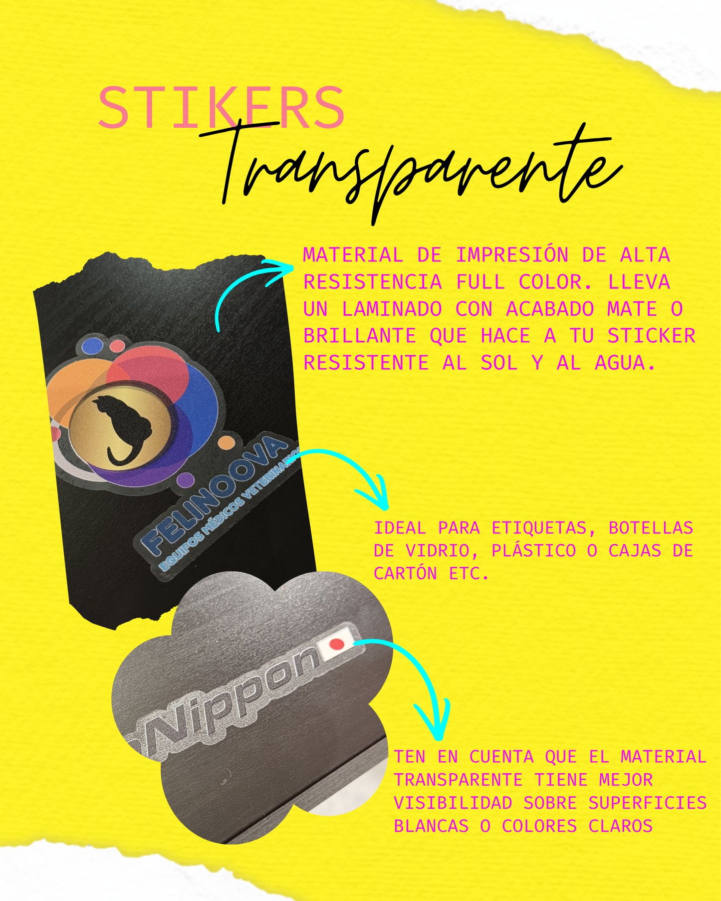 Impresión de stickers